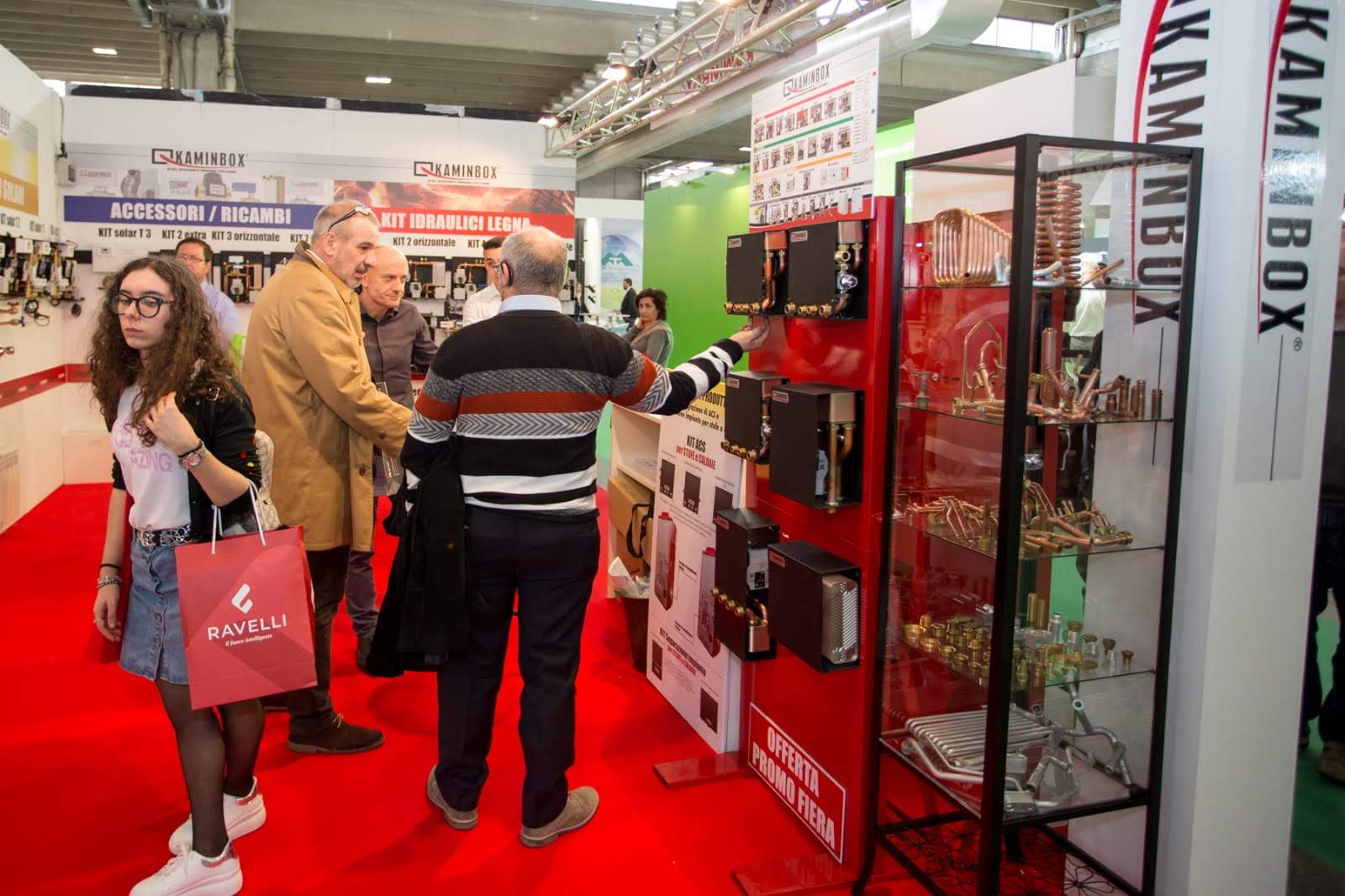 Kaminbox alla fiera di Verona