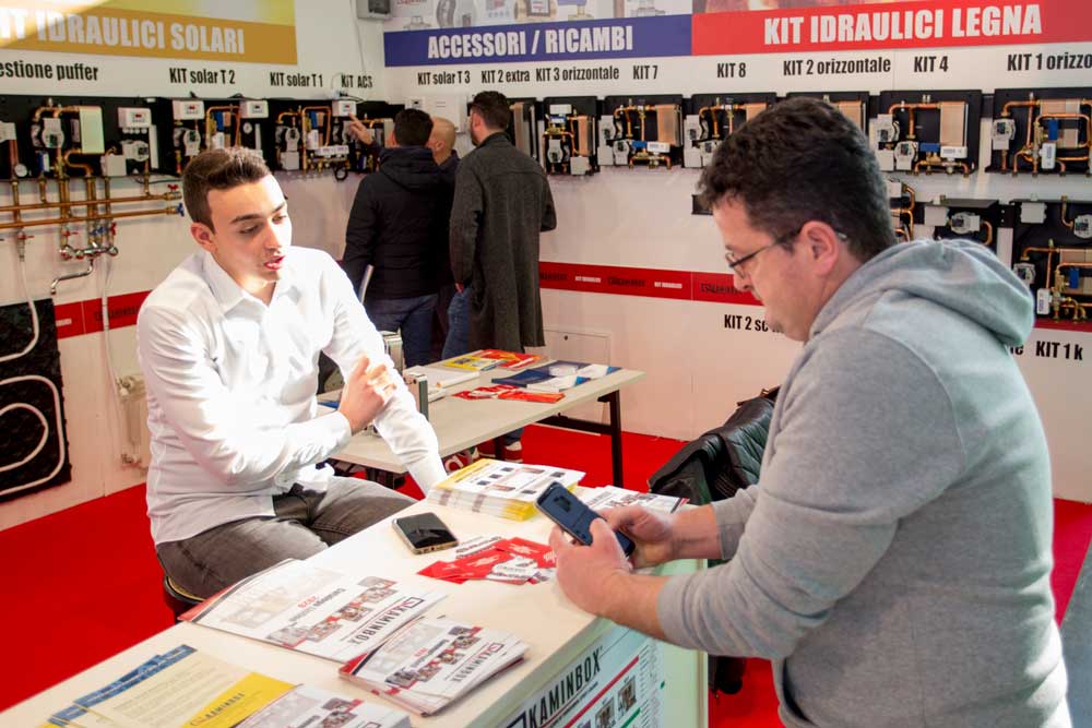 Prodotti Kaminbox in fiera